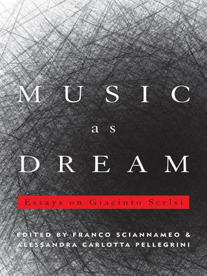 cover image of Music as Dream